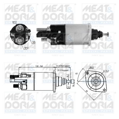 Solenoid Switch, starter